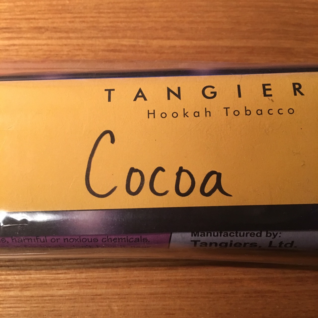 Tangiers Noir / Cocoa（クラシックなChocolate系の乳臭さを少し強めた