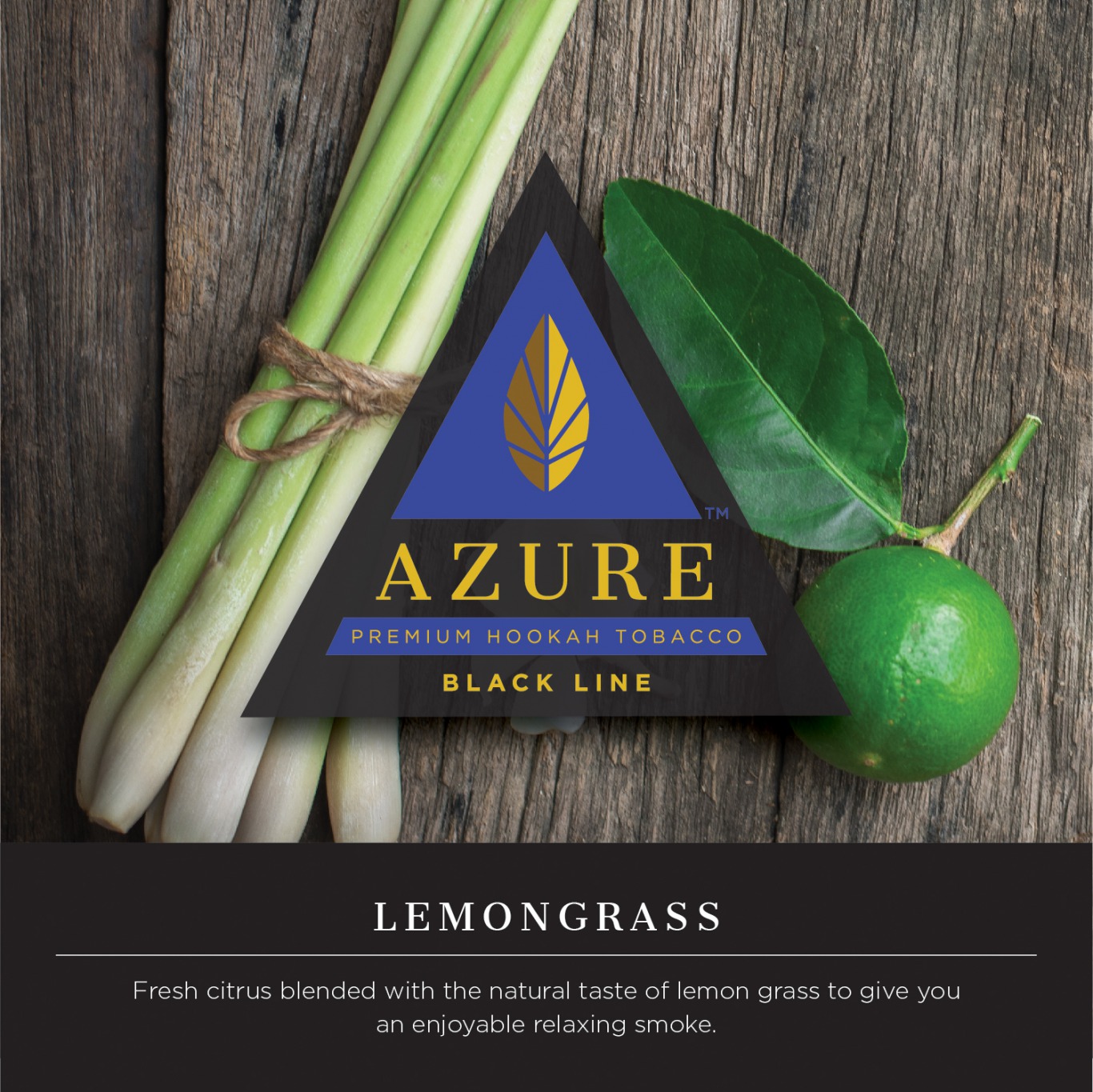 Azure Black / Lemongrass（ライトなLemon系に似た香りに、若草のよう